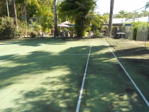tennis court professional cleaning