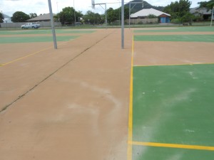 sports ground pressure cleaning